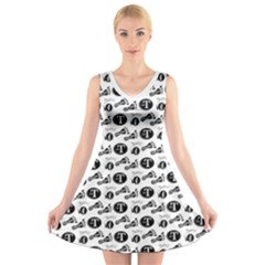 Custom V-neck Sleeveless Dress - Buttler And Miss T by tigstogs