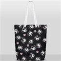 Panda pattern Full Print Rope Handle Tote (Small) View1