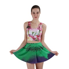 Smiling Mountain Mini Skirt by snowwhitegirl