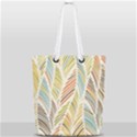Decorative  seamless pattern Full Print Rope Handle Tote (Small) View1