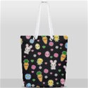 Easter Kawaii Pattern Full Print Rope Handle Tote (Small) View2