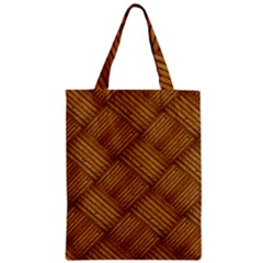 Wood Texture Background Oak Zipper Classic Tote Bag by Nexatart