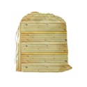 Wood Texture Background Light Drawstring Pouches (Extra Large) View2