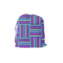Geometric Textile Texture Surface Drawstring Pouches (Medium)  View2