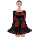 Easter eggs Long Sleeve Skater Dress View1