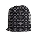 Dark Luxury Baroque Pattern Drawstring Pouches (Extra Large) View1