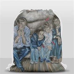The Nobodies Drawstring Bag (small) by redmaidenart