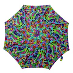 Artwork By Patrick-pattern-9 Hook Handle Umbrellas (small) by ArtworkByPatrick