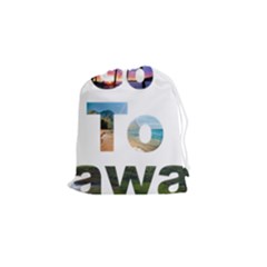 Hawaii Drawstring Pouches (small)  by Howtobead