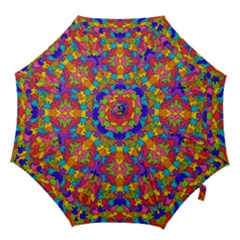 Artwork By Patrick-pattern-19 Hook Handle Umbrellas (large) by ArtworkByPatrick