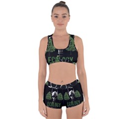 Ecology Racerback Boyleg Bikini Set by Valentinaart