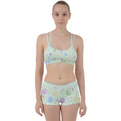 Easter Pattern Women s Sports Set by Valentinaart
