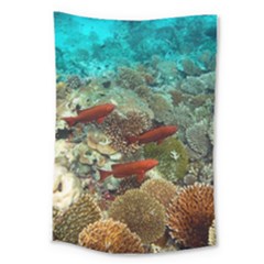 Coral Garden 1 Large Tapestry by trendistuff