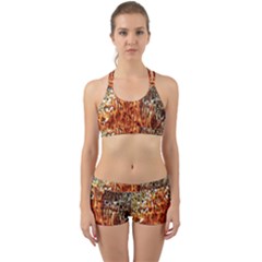 Fire Coral 1 Back Web Gym Set by trendistuff