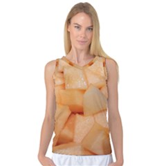 Cantaloupe Women s Basketball Tank Top by trendistuff