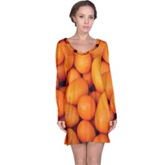 Kumquat 2 Long Sleeve Nightdress by trendistuff
