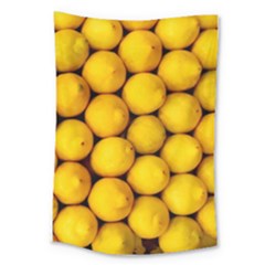 Lemons 2 Large Tapestry by trendistuff