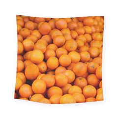Oranges 3 Square Tapestry (small) by trendistuff