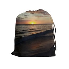 Sunset On Rincon Puerto Rico Drawstring Pouches (extra Large) by StarvingArtisan
