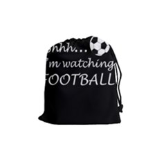 Football Fan  Drawstring Pouches (medium)  by Valentinaart