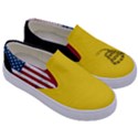 Gadsden Flag Don t tread on me Kids  Canvas Slip Ons View3