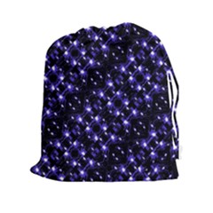 Dark Galaxy Stripes Pattern Drawstring Pouches (xxl) by dflcprints