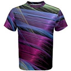 Abstract Satin Men s Cotton Tee by Sapixe