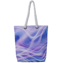 Abstract Graphic Design Background Full Print Rope Handle Tote (small) by Sapixe