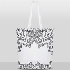 Bouquet Flower Decoration Pattern Full Print Rope Handle Tote (small) by Sapixe