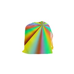 Burst Radial Shine Sunburst Sun Drawstring Pouches (xs)  by Sapixe