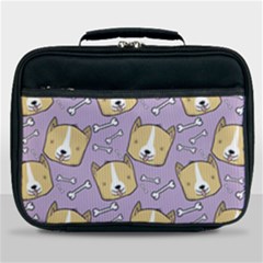 Dog Pattern Lunch Bag by Sapixe