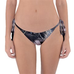Angry Lion Digital Art Hd Reversible Bikini Bottom by Nexatart