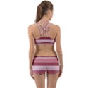 Striped Shapes Wide Stripes Horizontal Geometric Back Web Gym Set View2