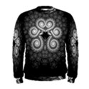 Fractal Filigree Lace Vintage Men s Sweatshirt View1