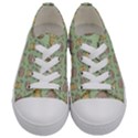 Hamster Pattern Kids  Low Top Canvas Sneakers View1