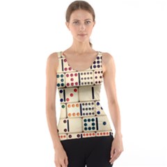 Old Domino Stones Tank Top by Sapixe