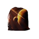 Planets Space Drawstring Pouches (Large)  View2