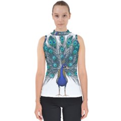 Peacock Bird Peacock Feathers Shell Top by Sapixe