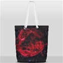 Red Nebulae Stella Full Print Rope Handle Tote (Small) View1