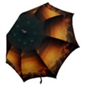 Saturn Rings Fantasy Art Digital Hook Handle Umbrellas (Large) View2