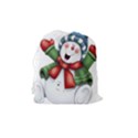Snowman With Scarf Drawstring Pouches (Medium)  View2