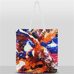 Smashed Butterfly 1 Full Print Rope Handle Tote (large) by bestdesignintheworld