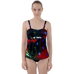 Balboa   Island On A Sand 12 Twist Front Tankini Set