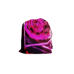 Calligraphy 2 Drawstring Pouches (small)  by bestdesignintheworld