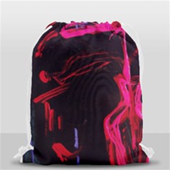 Calligraphy 4 Drawstring Bag (small) by bestdesignintheworld