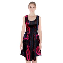 Calligraphy Racerback Midi Dress by bestdesignintheworld