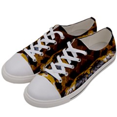 Textures Snake Skin Patterns Women s Low Top Canvas Sneakers by Sapixe