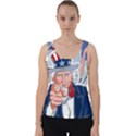 United States Of America Celebration Of Independence Day Uncle Sam Velvet Tank Top View1