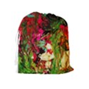 sunset at the footage of fudjiyama Drawstring Pouches (Extra Large) View2