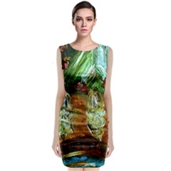 Dscf3179 - Royal Marine And Stone Lions Sleeveless Velvet Midi Dress by bestdesignintheworld